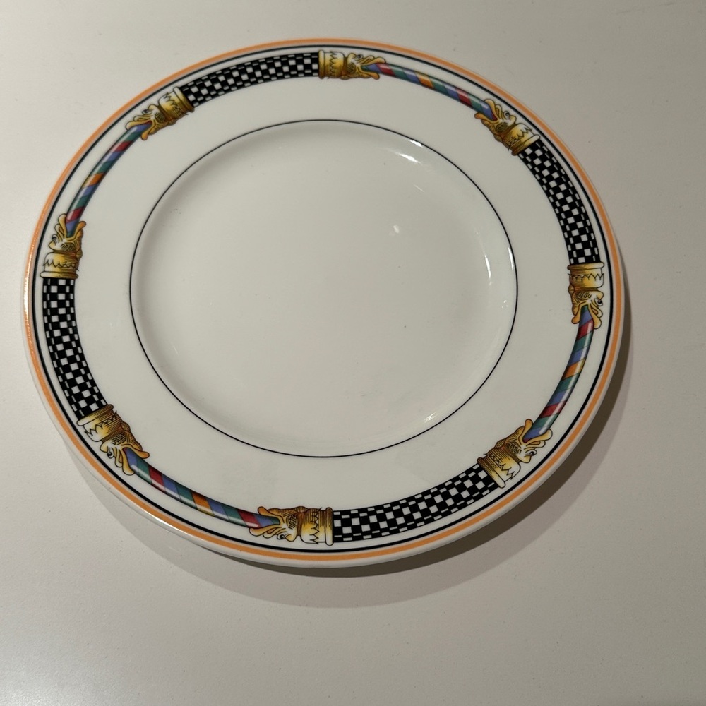 Villeroy & Boch Gallo Designs Ornamento 11" Dinner 8.5" Salad Plates 2 pc Set - Picture 4 of 5